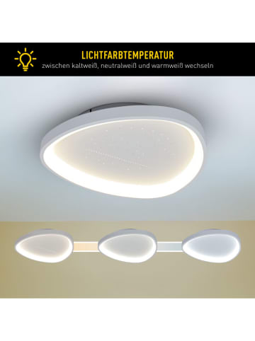 näve LED-Deckenleuchte "Argesa" in Weiß - EEK F (A bis G)