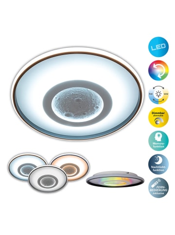 näve Lampa sufitowa LED "Livana" w kolorze białym - KEE E (A do G)