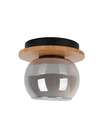 näve Lampa sufitowa "Texas" w kolorze szaro-jasnobrązowym - Ø 18 cm