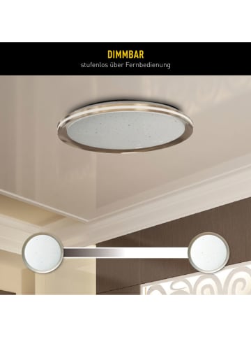 näve LED-Deckenleuchte "Liebenzell" in Gold - EEK E (A bis G)