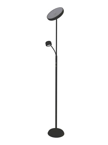 näve Lampa stojąca LED "Romis" w kolorze czarnym - wys. 180 cm