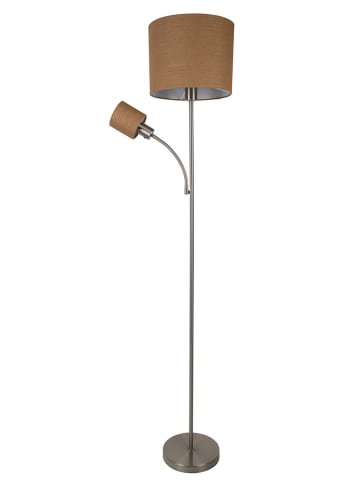 näve Lampa stojąca "Filomena" w kolorze srebrno-jasnobrązowym - wys. 165 cm