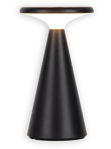 näve Solar-Tischleuchte "Palu" in Schwarz - (H)30 x Ø 20 cm