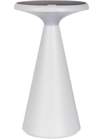 näve Solarna lampa stołowa "Palu" w kolorze białym - wys. 30 x Ø 20 cm