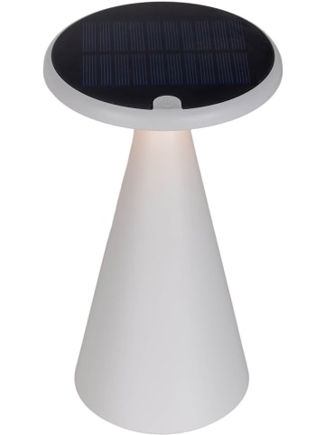 näve Solartafellamp op accu "Palu" wit - (H)30 x Ø 20 cm