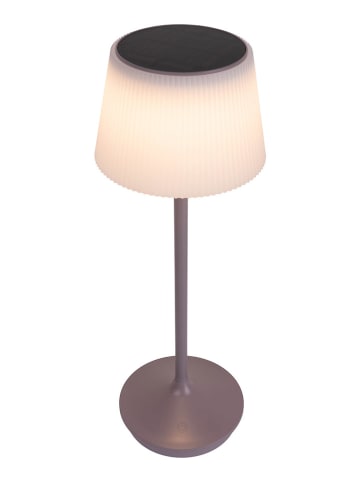 näve Solarna lampa stołowa "Emmi" w kolorze szaro-białym - KEE E (A do G)