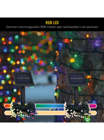 näve Solarlichtketting "Seoul" zwart - (L)120 cm