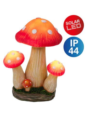 näve Solarna lampa dekoracyjna "Fungo" ze wzorem - wys. 23 cm