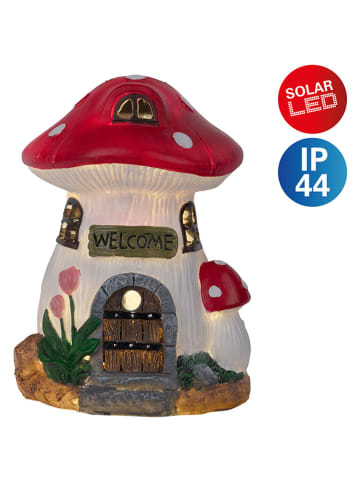 näve Solar-Dekoleuchte "Mushroom" in Bunt - (H)17,3 cm