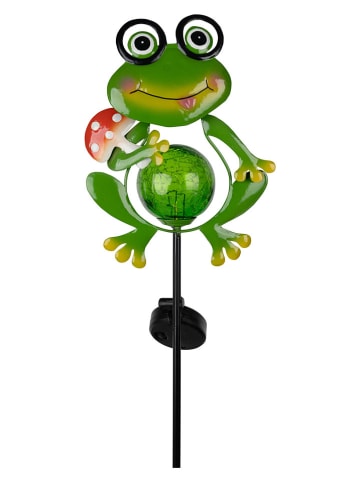 näve Solar-Bodenspieß "Froggy" in Grün - (H)90 cm