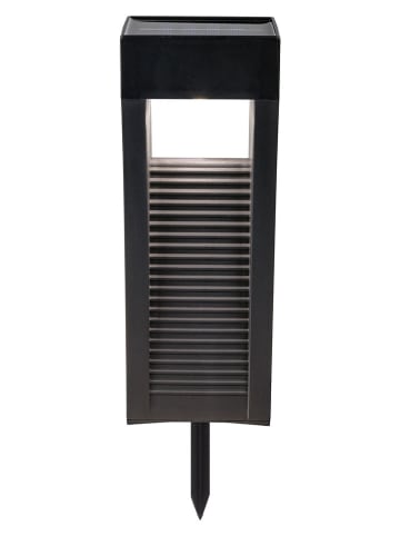 näve 4-delige set: decosolarlampen "Pulheim" zwart - (H)33 cm