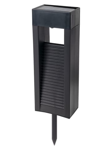 näve 4-delige set: decosolarlampen "Pulheim" zwart - (H)33 cm