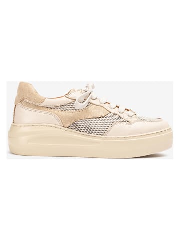 Unisa Leren sneakers beige
