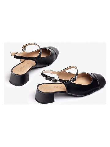 Unisa Leren pumps zwart