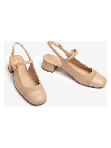 Unisa Keder-Pumps beige