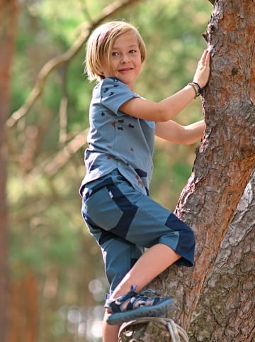 finkid Funktionsshorts "Kulta" in Petrol