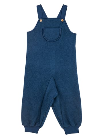 finkid Latzhose "Keinu Wool" in Dunkelblau