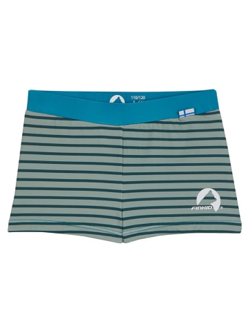 finkid Badehose "Uinti" in Blau/ Grün