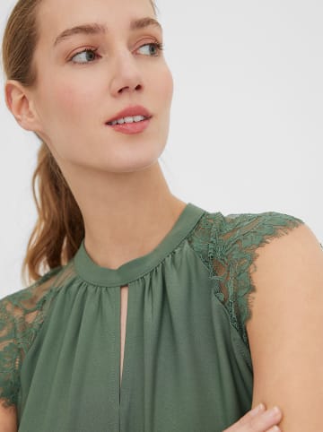Vero Moda Bluzka w kolorze zielonym
