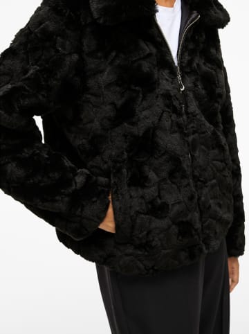 Vila Kunstpelzjacke "VIDORTE" in Schwarz