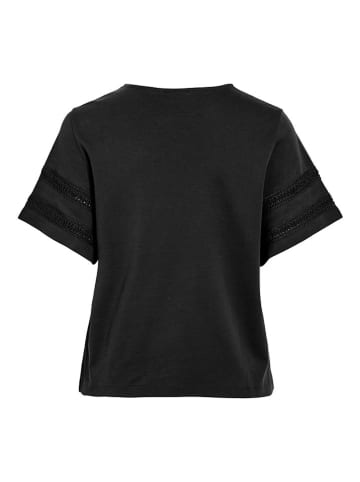Vila Shirt in Schwarz