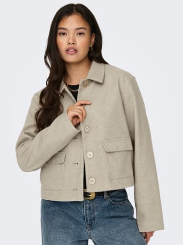 JDY Übergangsjacke in Beige