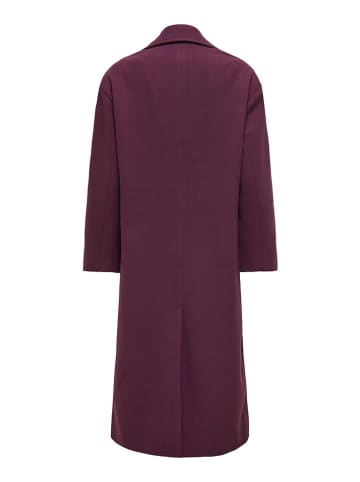 ONLY Tussenmantel pruimkleurig