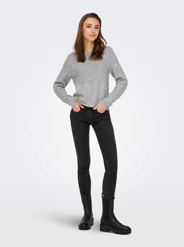 JDY Pullover "Pearl" in Grau