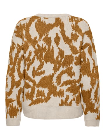 ONLY Pullover in Hellbraun/ Beige
