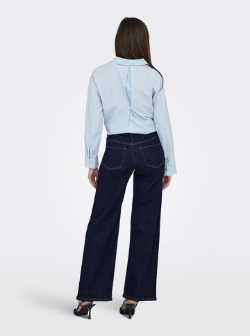 JDY Spijkerbroek - comfort fit - donkerblauw