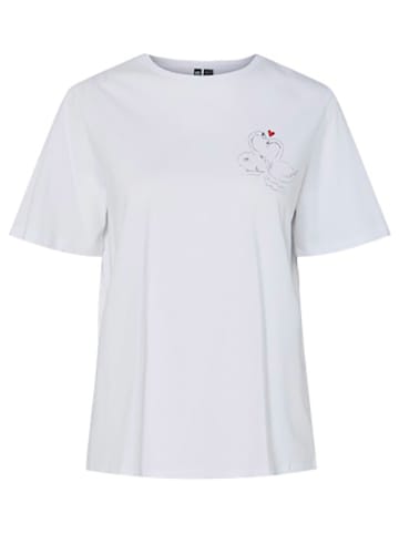 Pieces Shirt "Signe" wit