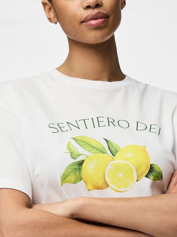 Pieces Shirt "Thea" in Weiß