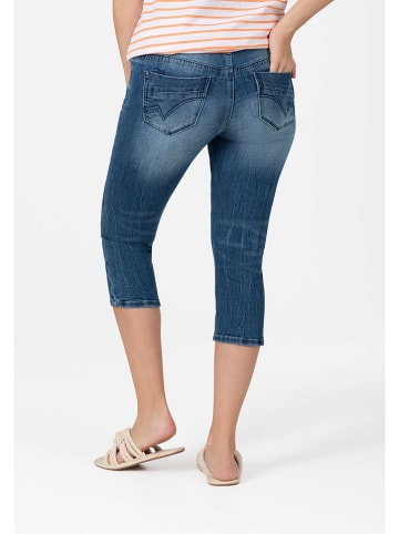 Timezone Jeans-Caprihose "Tali" in Blau