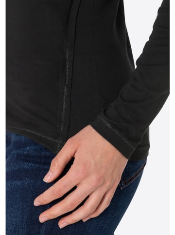 Timezone Longsleeve in Schwarz