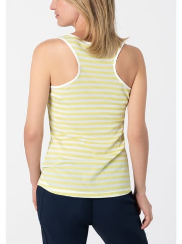 Timezone Top geel/wit
