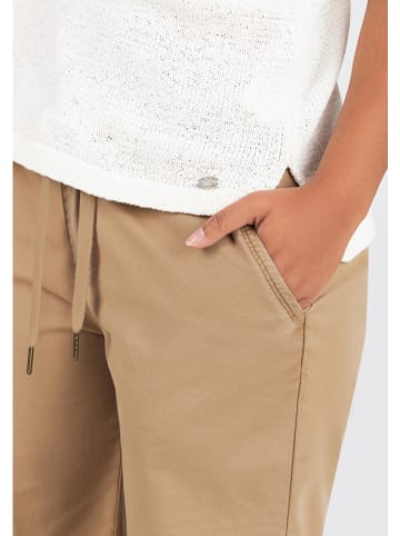 Timezone Szorty w kolorze jasnobrązowym