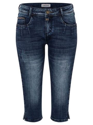 Timezone Jeans-Caprihose "Dashni" in Dunkelblau