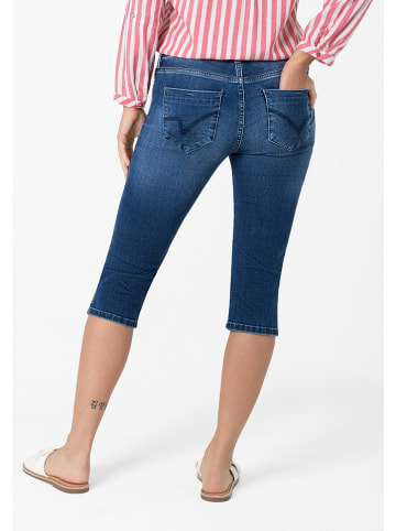 Timezone Jeans-Caprihose "Aleena" in Dunkelblau