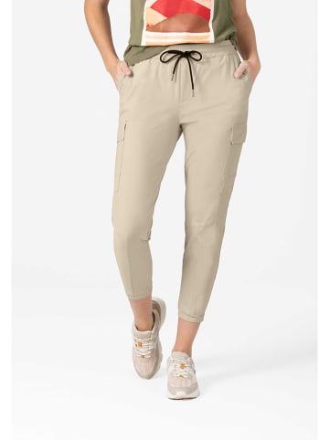 Timezone Bojówki "Rakima" w kolorze beżowym