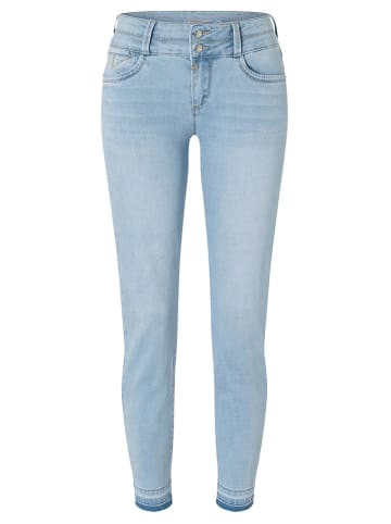 Timezone Spijkerbroek "Enya" - slim fit - lichtblauw