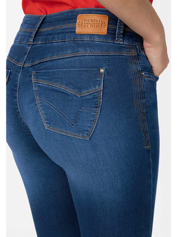 Timezone Spijkerbroek "Enya" - slim fit - donkerblauw