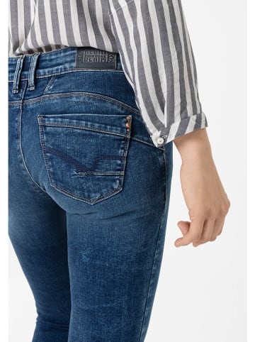 Timezone Dżinsy "Sanya" - Skinny fit - w kolorze granatowym