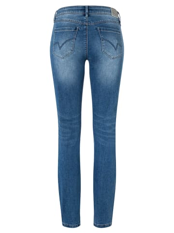 Timezone Spijkerbroek "Nori" - slim fit - blauw