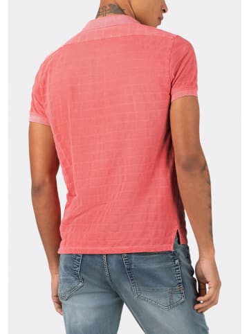 Timezone Koszulka polo w kolorze różowym