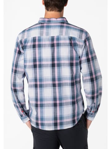 Timezone Hemd - Regular fit - in Weiß/ Dunkelblau