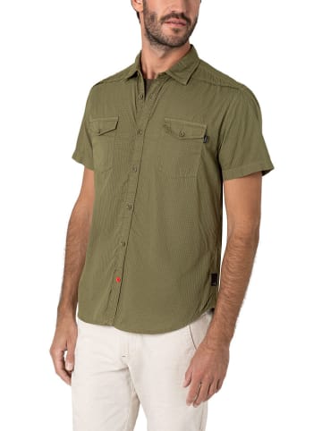 Timezone Hemd in Oliv