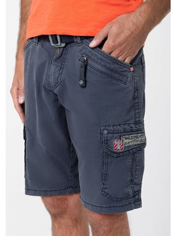 Timezone Cargoshort - regular fit - donkerblauw