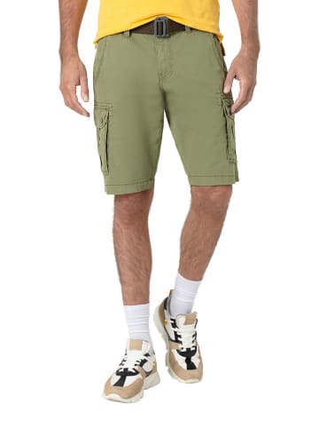 Timezone Short "Maguire" - regular fit - olijfgroen