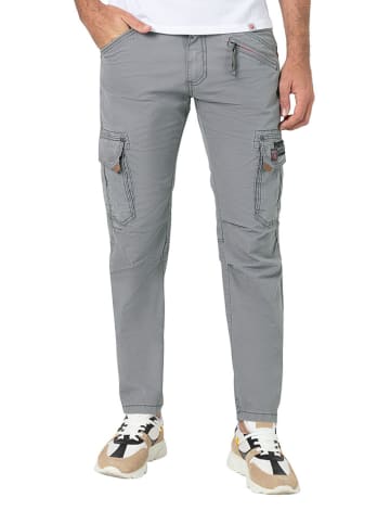 Timezone Cargobroek "Roger" - regular fit - lichtgrijs