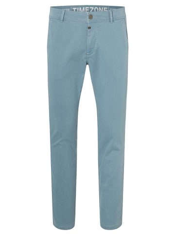 Timezone Spodnie chino "Lui" w kolorze błękitnym